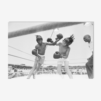 Photo Teen Amateur Boxing Match 30X45CM