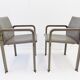 Lot de 2 fauteuils en cuir Matteo Grassi Golfo Dei Poeti