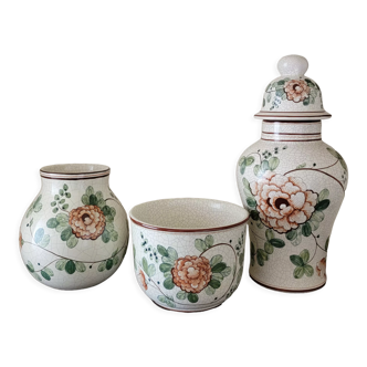 Lot de 3 vases vintage