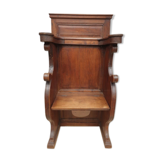 Liturgical stall and his nineteenth century mercy