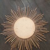 Rattan mirror year 1960