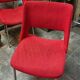 Red fabric chair