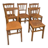 Lot de chaises bistrot