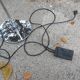 Vintage Italian lamppost Punto Luce