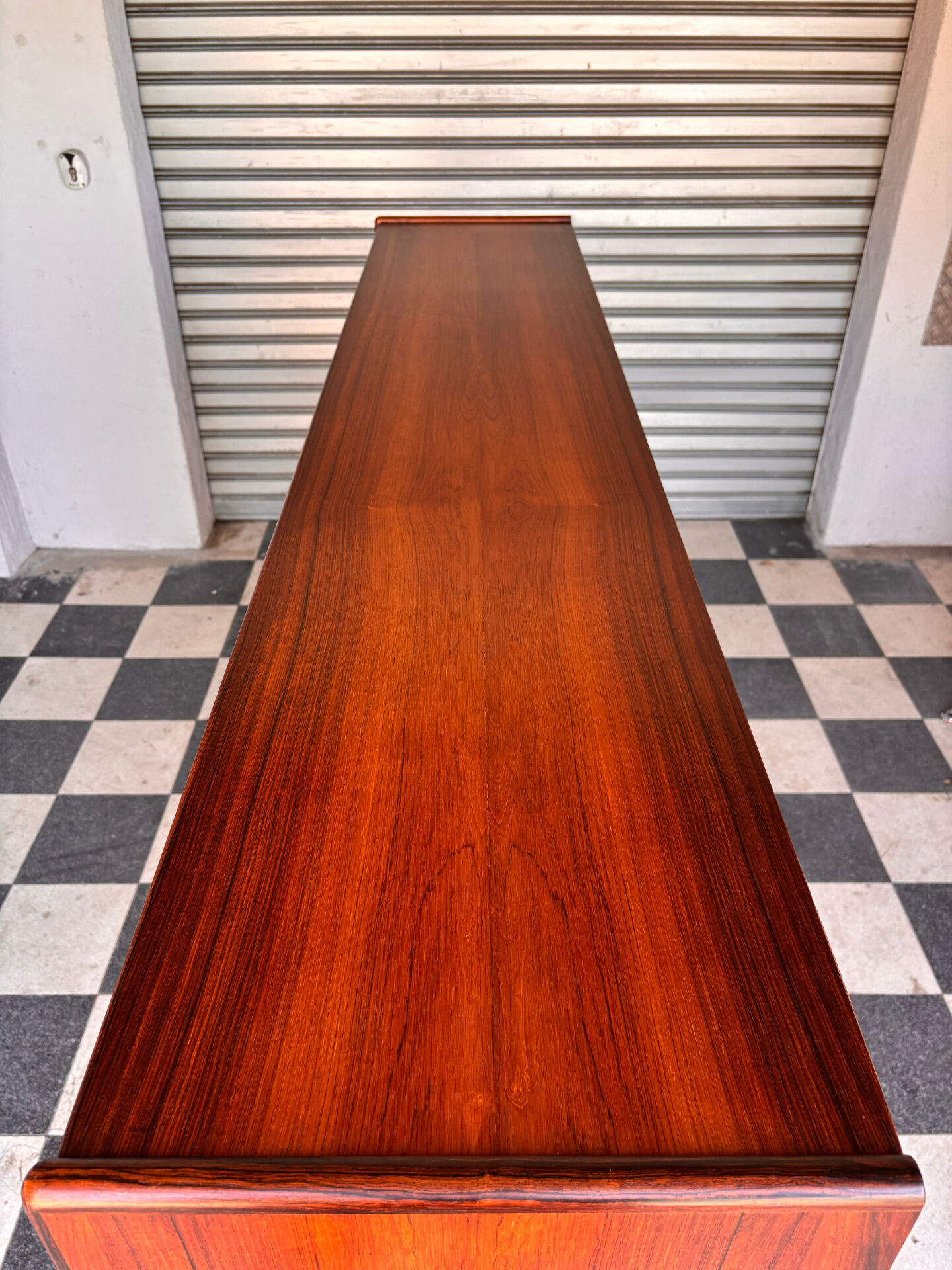Buffet enfilade haute en palissandre