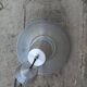 Industrial aluminum pendant light – large bell 50 cm