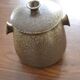 Sandstone pot with lid