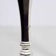 Pair of silver-plated metal candlesticks, BMF 1960