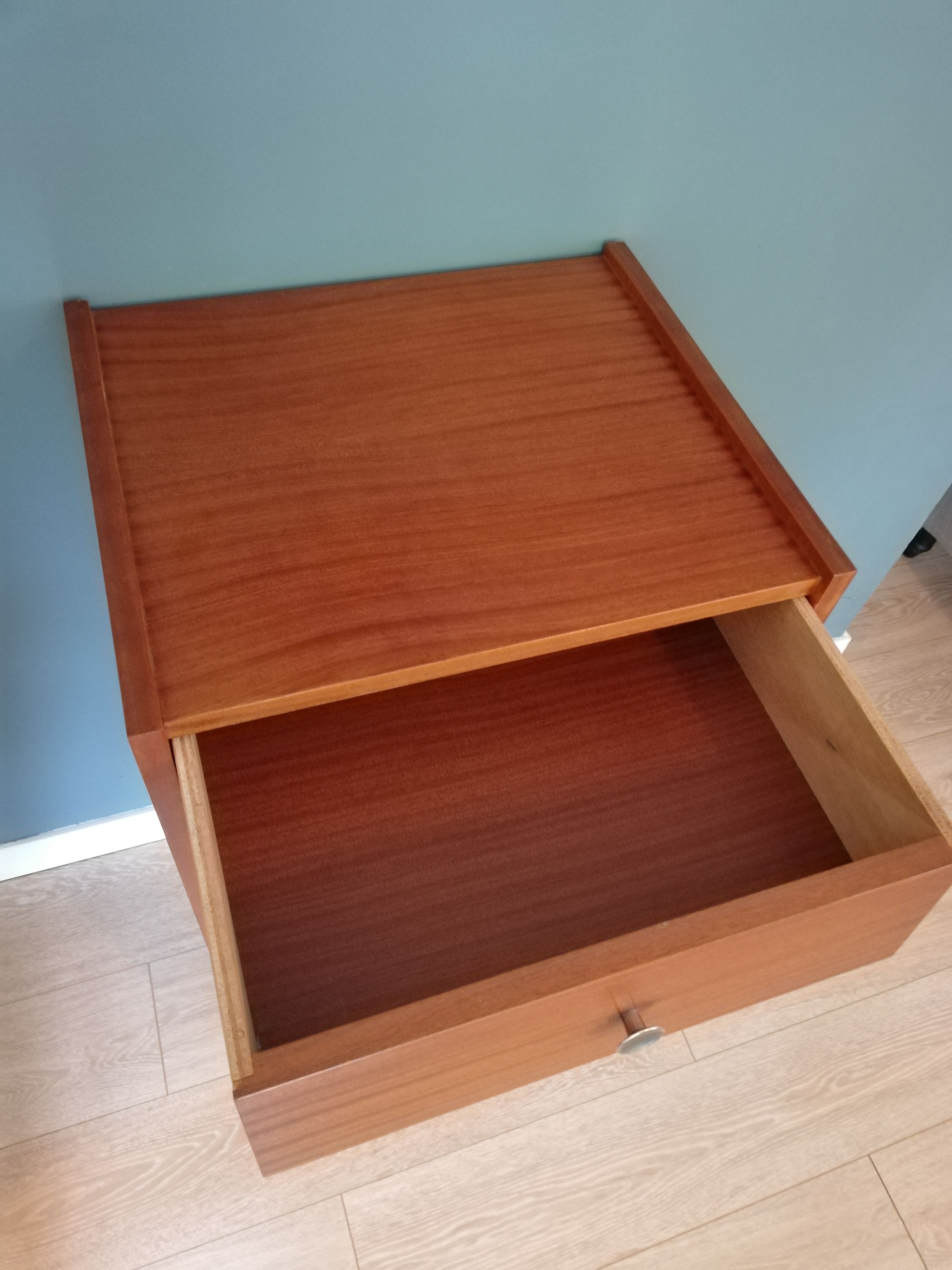 Vintage Scandinavian teak chiffonnier