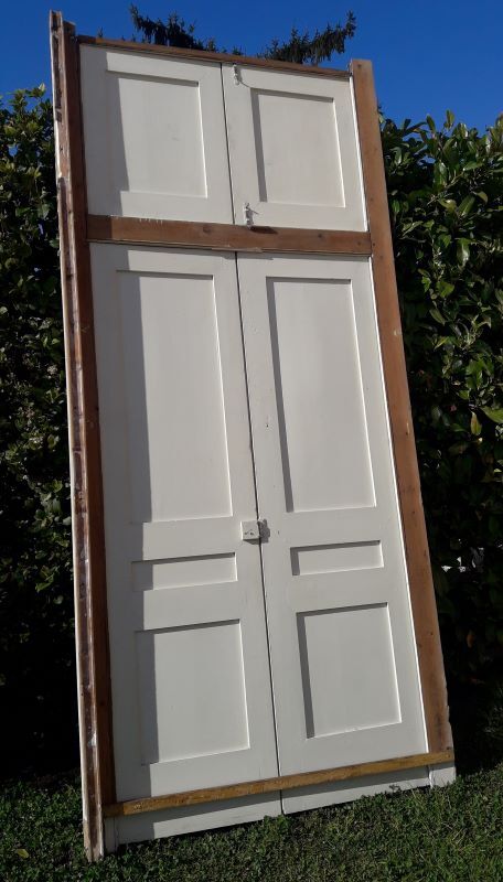 Boiserie haussmannienne placard 4 portes 3,12x1,43m XIX°