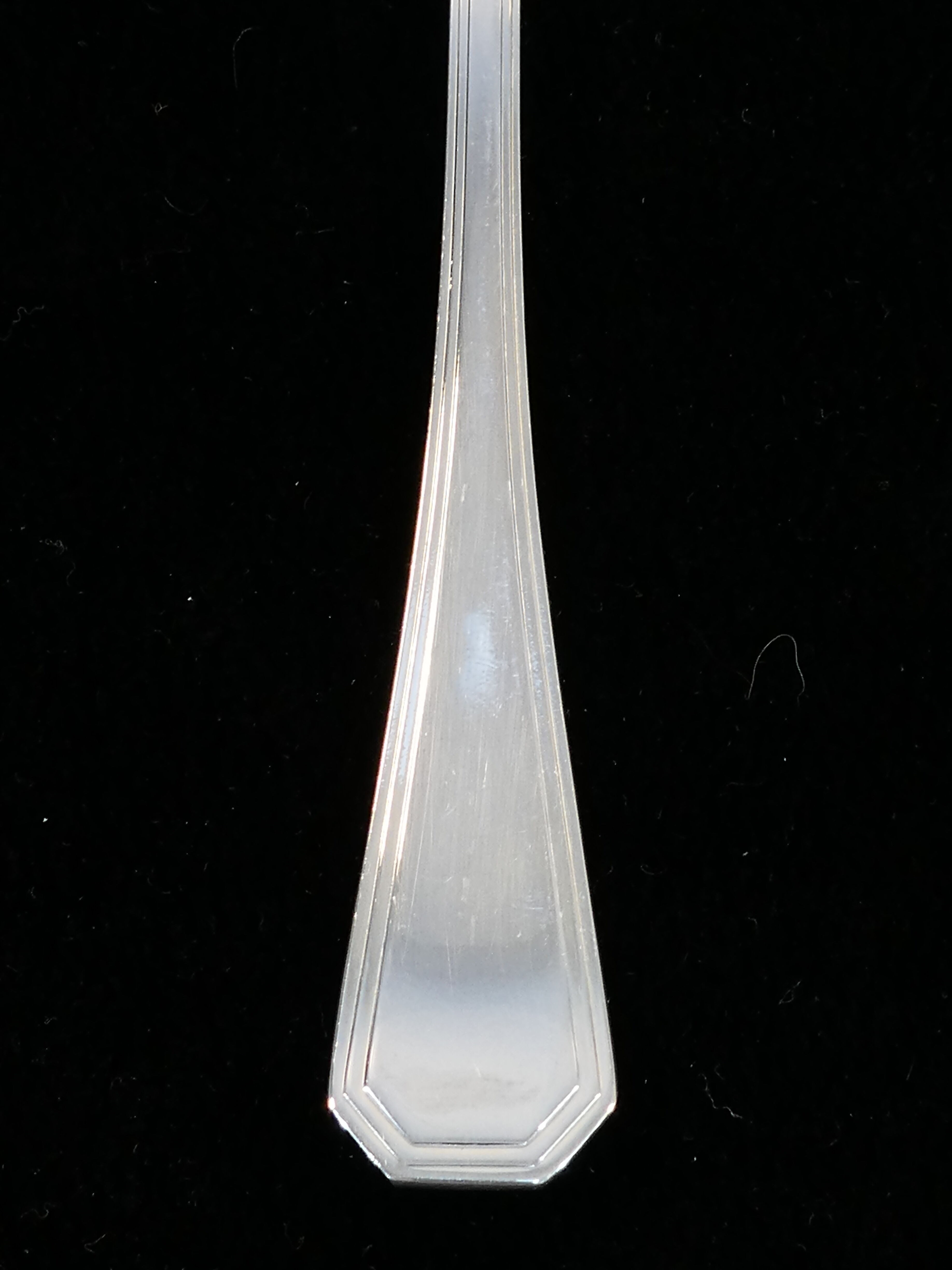 12 couteaux a poisson Christofle art deco modele america par luc lanel