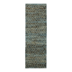 Handmade Tribal Decorative 90 cm x 290 cm Blue Wool Runner Carpet