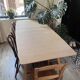 Solid wood dining table AMPM x Gallina