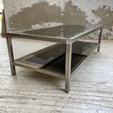 70s Belgo Chrome coffee table