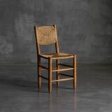 "Bauche" Dining Chairs by Charlotte Perriand for Steph Simon, France, 1950s