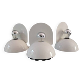 Set of 3 Artemide “Buco” lamps by Claudio Bini