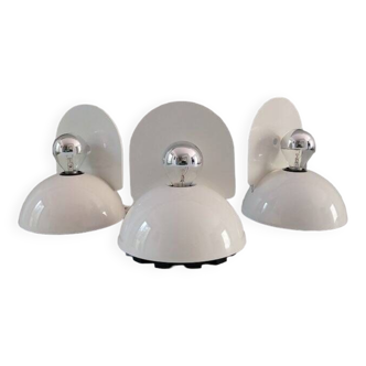 Set of 3 Artemide “Buco” lamps by Claudio Bini