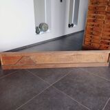 18th century carved wooden pediment