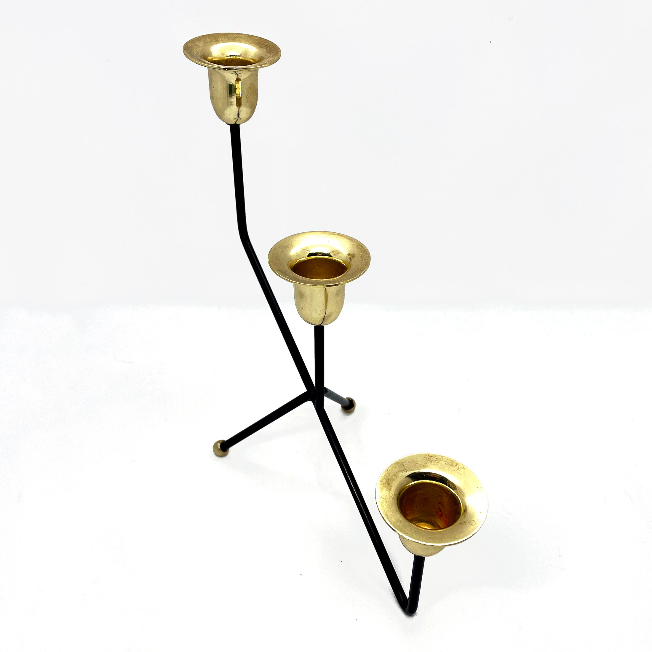 Minimalist table candlestick, belgium, 1970s