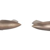 Set of 2 bronze table lamps