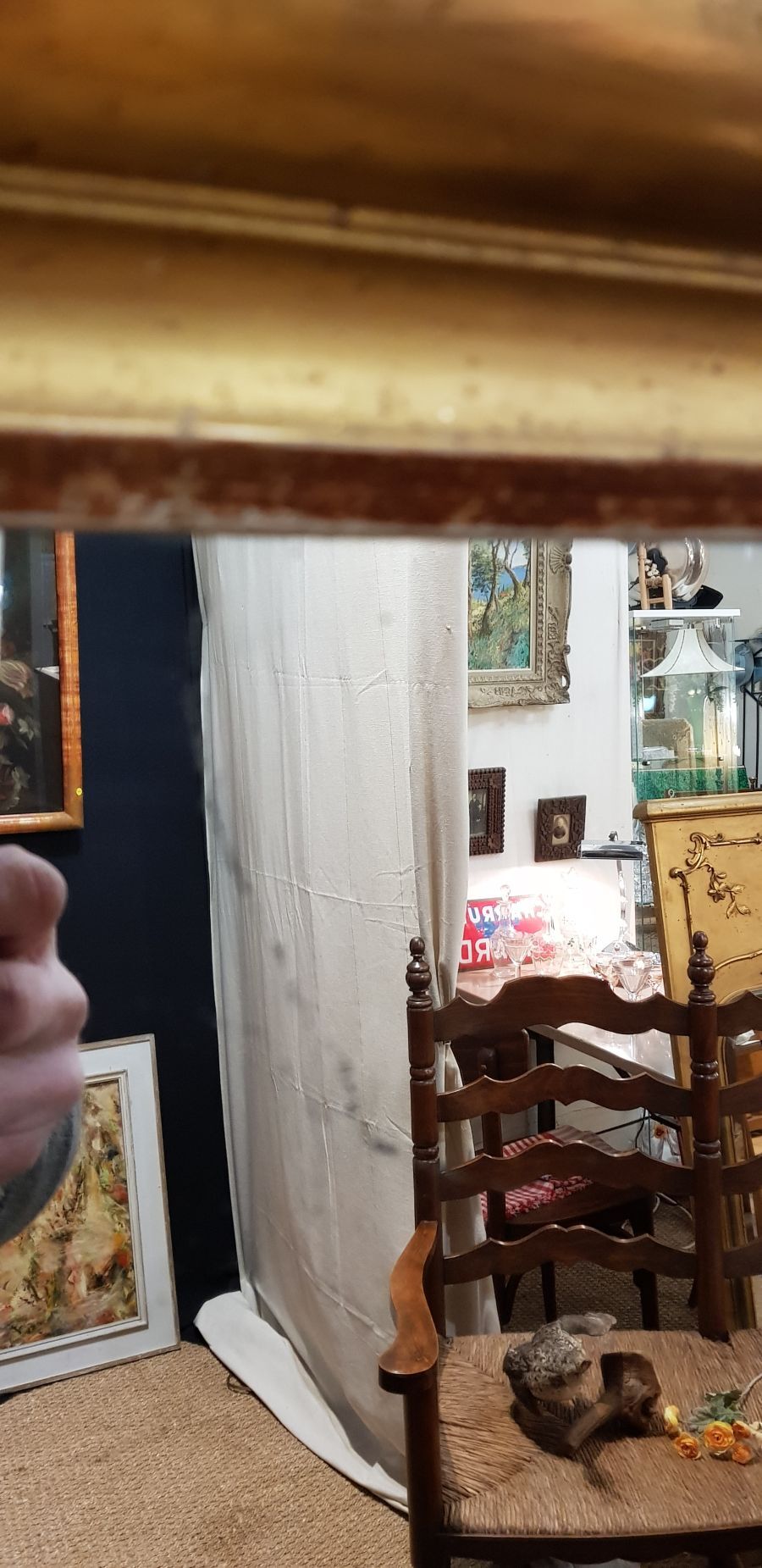 Large mirror