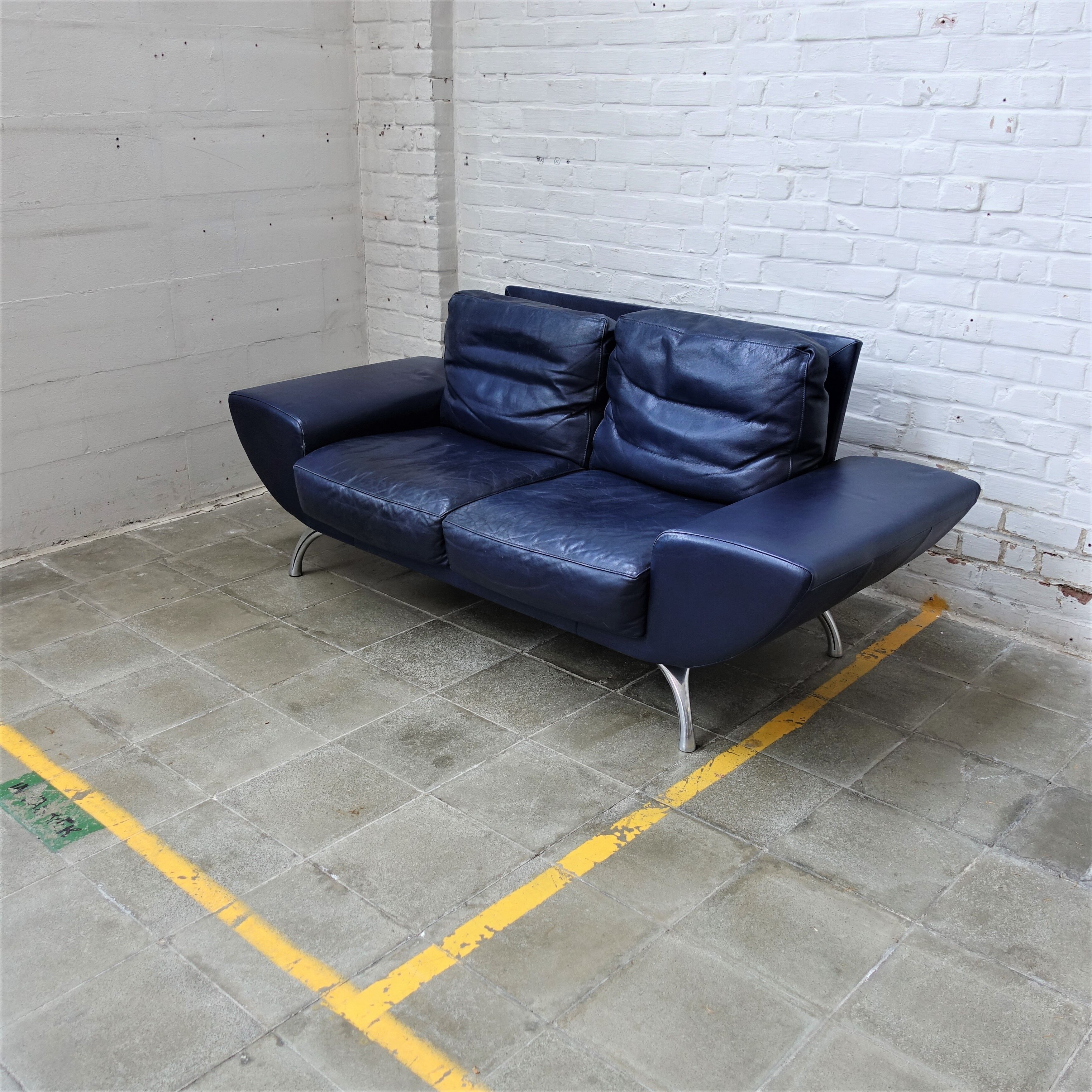 Vintage De Sede two-seater sofa