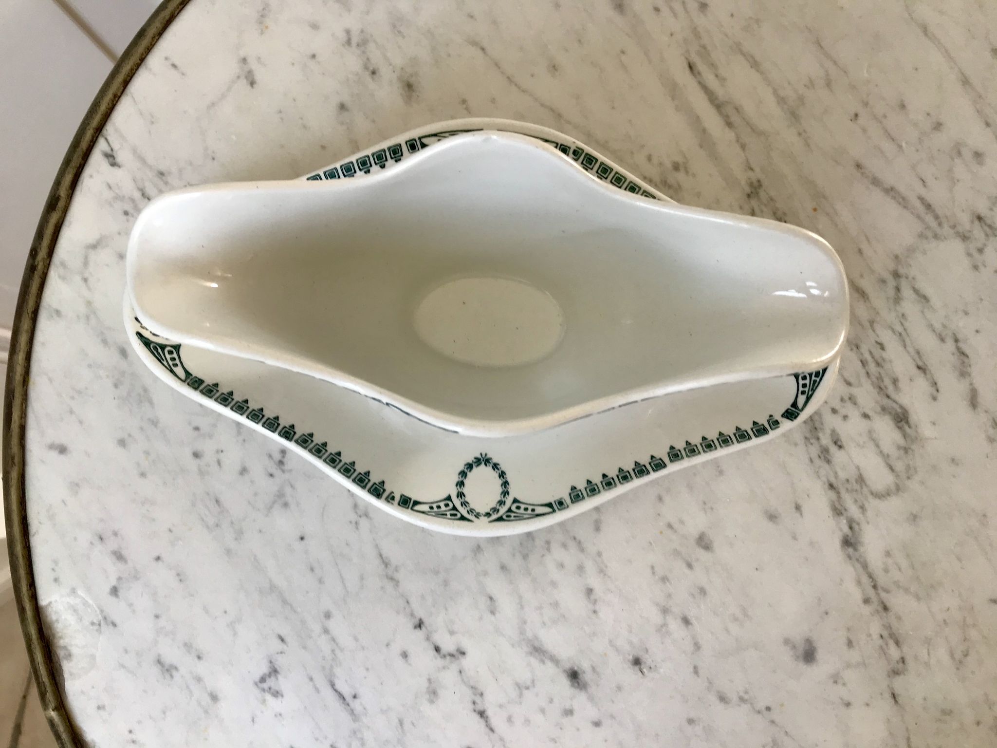 Saucière Terre de Fer Saint-Amand XIXème
