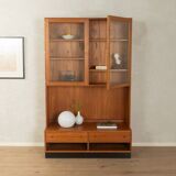 Classic two-piece display cabinet by Poul Hundevad, 1960s