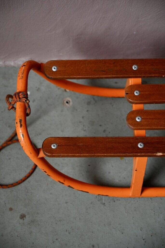 Vintage retro 1960s HEM sled
