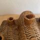 Terracotta candlestick with 5 holders, 1980s.
