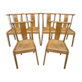 Lot of 6 vintage stella chairs
