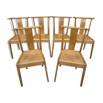 Lot of 6 vintage stella chairs