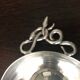 Candle holder Cellar rat Silver metal