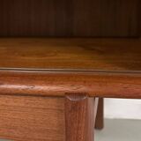 Danish teak tambour door Sideboard by Bernt Petersen 60s