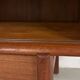 Danish teak tambour door Sideboard by Bernt Petersen 60s