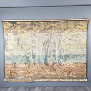 Tapisserie murale « Scène de chasse », style Louis XV, XXe siècle