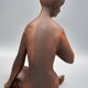 Ceramic Woman Figure, 1982, Czechoslovakia