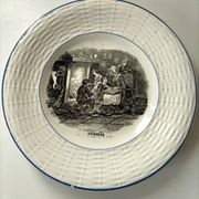 Complete set of 12 plates Digoin Sarreguemines – The 12 months (1900-1920)