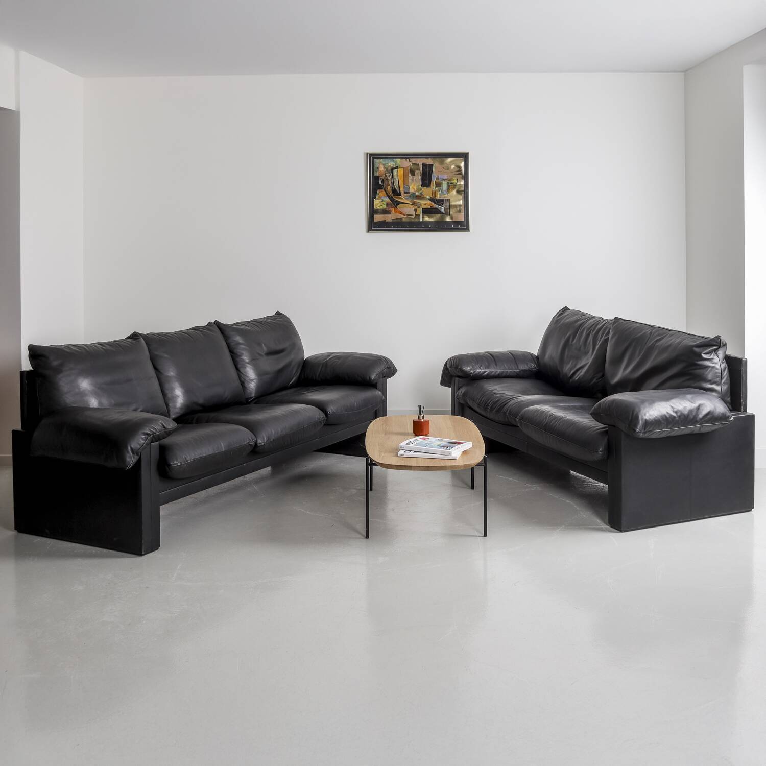 De Sede Leather Sofa Set DS-73 b