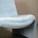 Giancarlo Piretti Alky Lounge Chair Sky Blue Velvet for Anonima Castelli