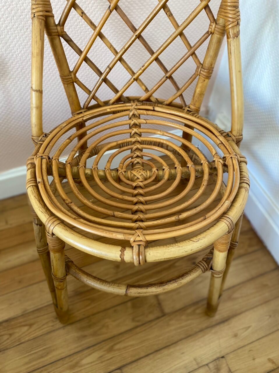 Vintage rattan chair