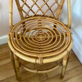 Vintage rattan chair