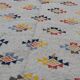 Handmade handmade grey carpet made of pure wool  180x117cm