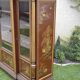 Bibliothèque laquée à décors japonais style Napoléon III xixe