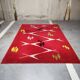 Tapis abstrait France 1950