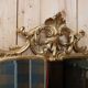 Golden wooden mirror in Louis XV style
