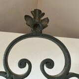 Bougeoir mural en fer forgé, 1940