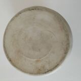 Hand-thrown white stoneware pitcher – signed artisanal ceramic