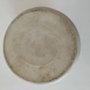 Pichet en grès blanc tourné main – céramique artisanale signée