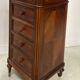 Napoleon III rosewood bedside table, 19th century